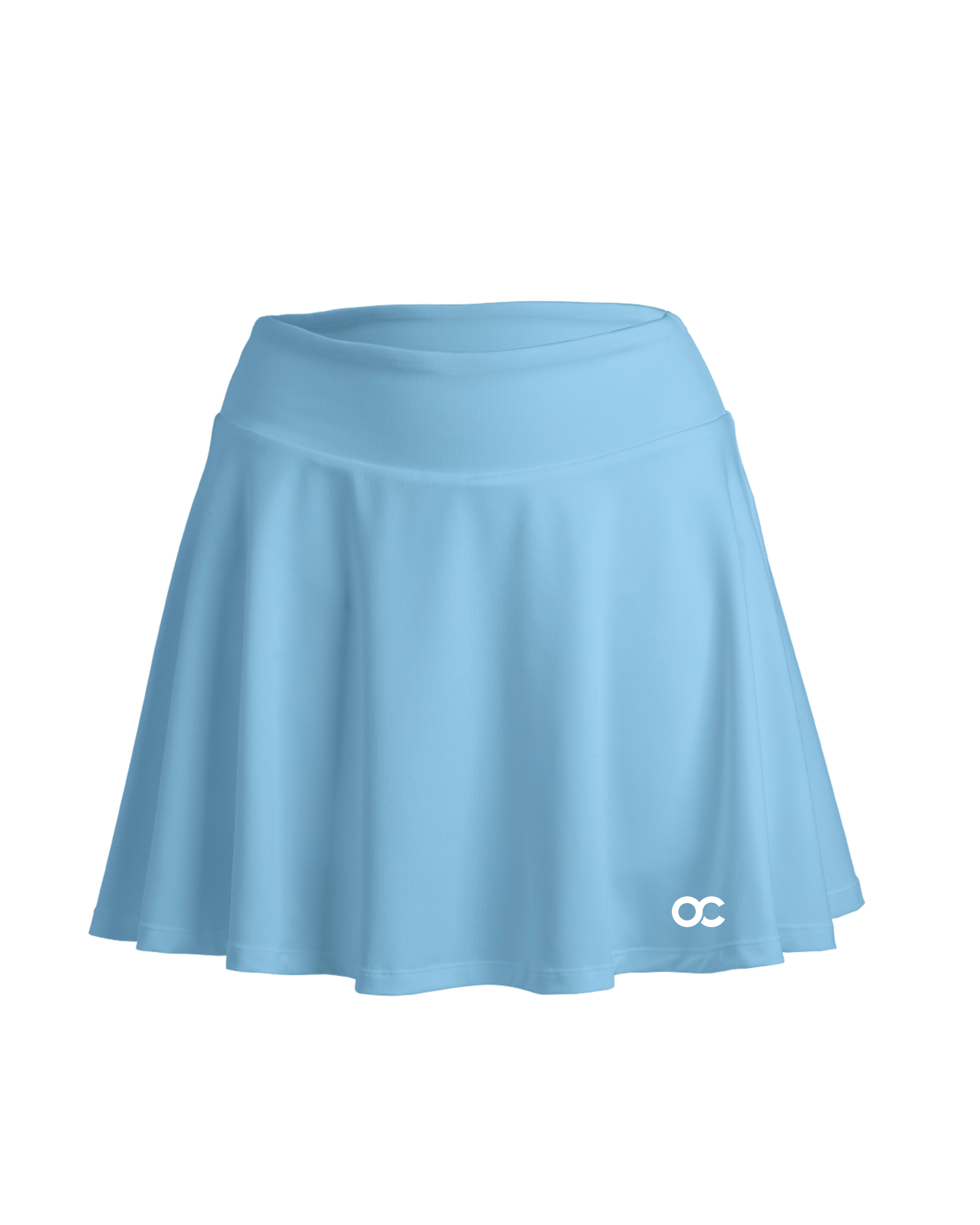 Skirt flair light blue