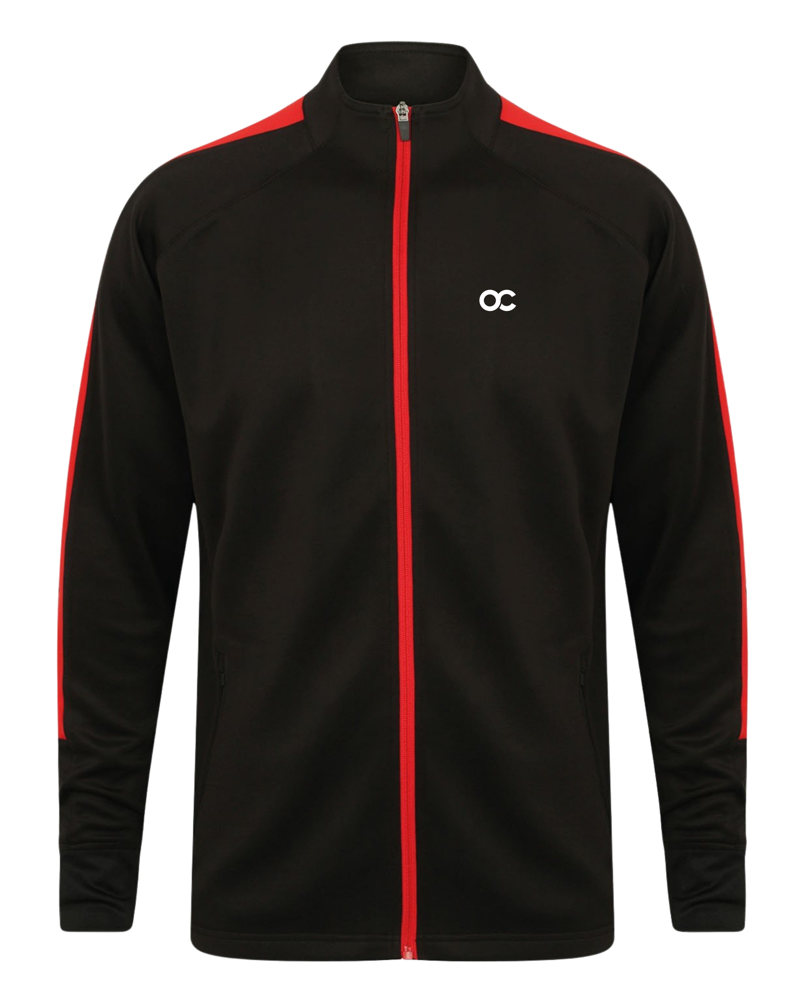 Teamwear jacket black/red