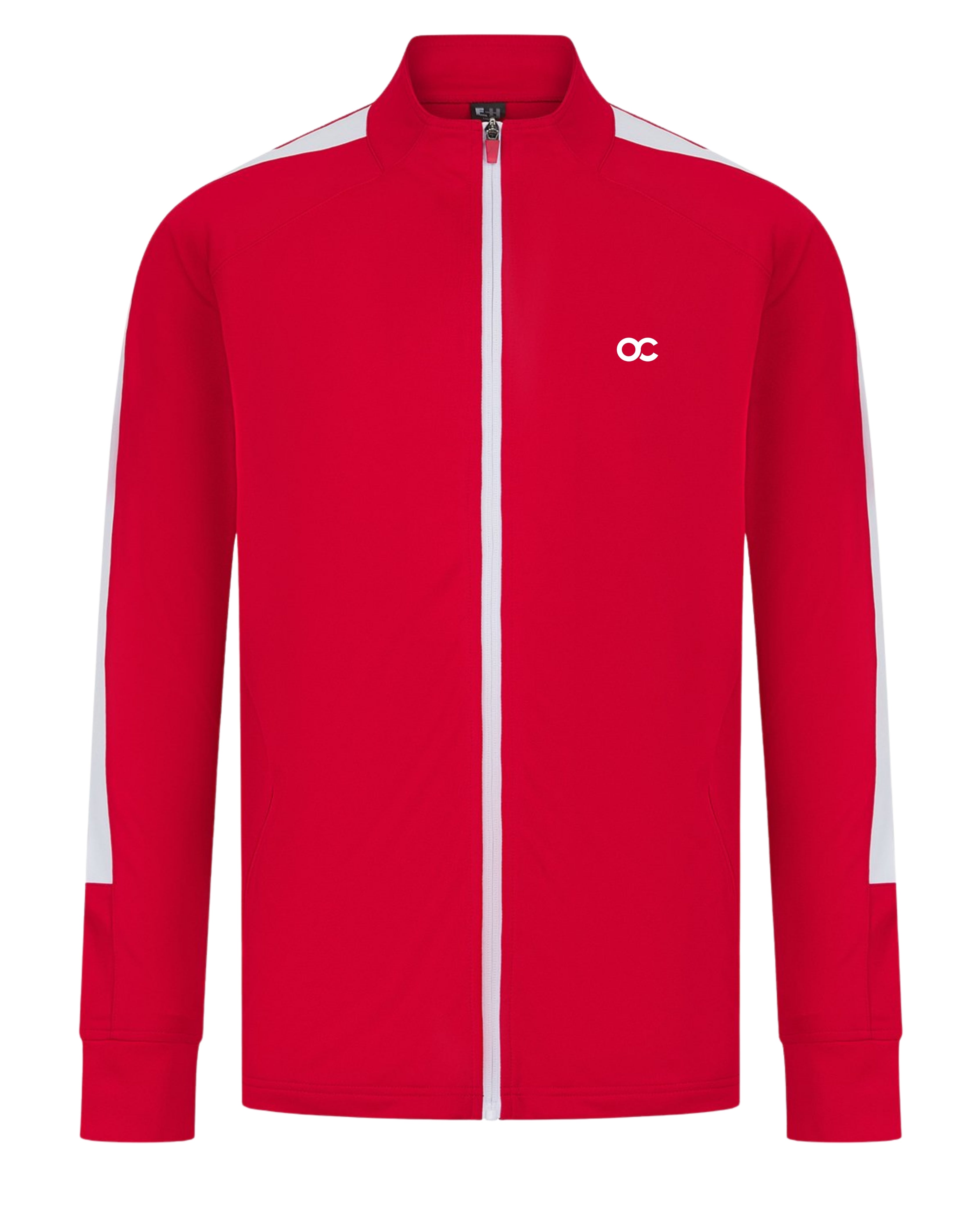 Teamwear jacket red/white